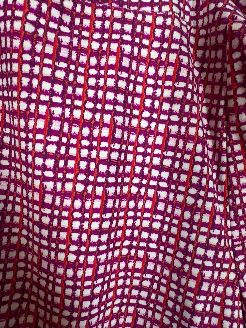 SPANX Sunshine Shorts Hibiscus Gingham UPF 50+ Women’s Size XL - Picture 4 of 8